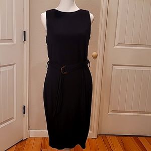 NWOT Calvin Klein Black Dress Size 10